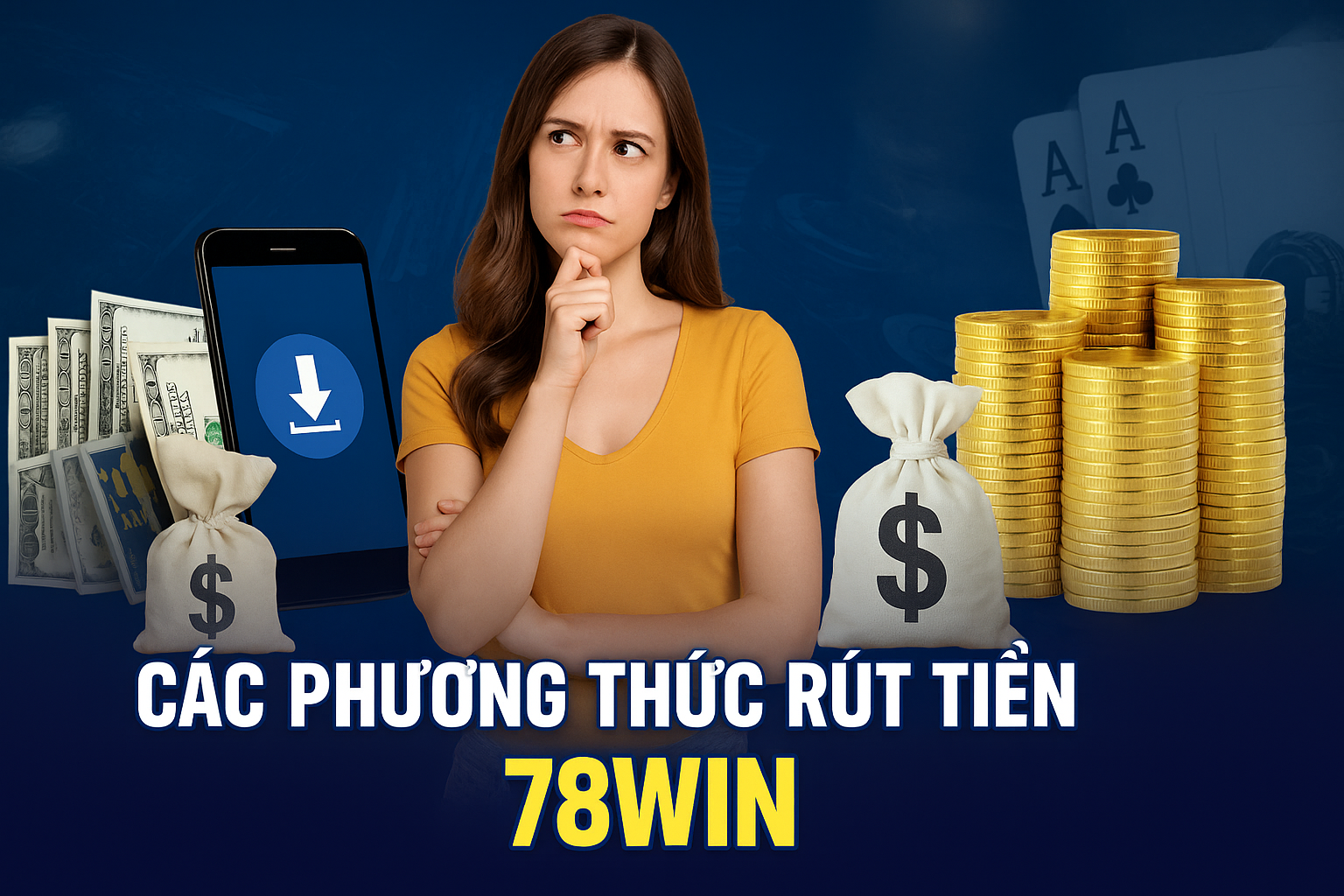 Các phương thức rút tiền 78Win
